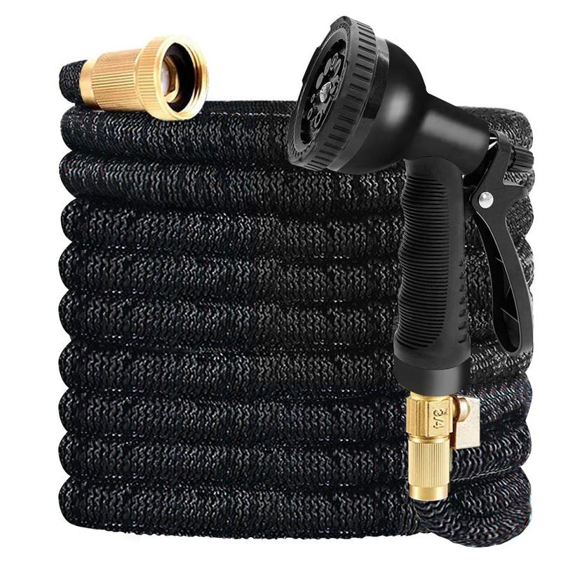 Expandable Garden Hose - Heavy Duty Superior Strength Collapsible Latex Core